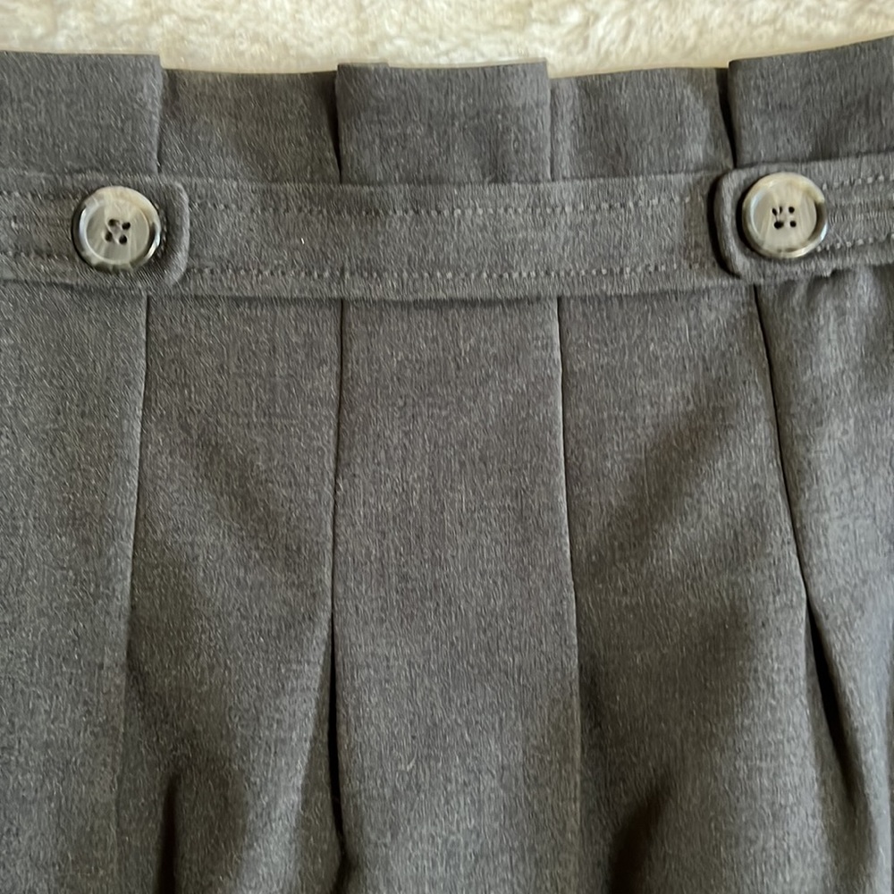 Ann Taylor skirt, size 10, dark gray - Picture 2 of 5